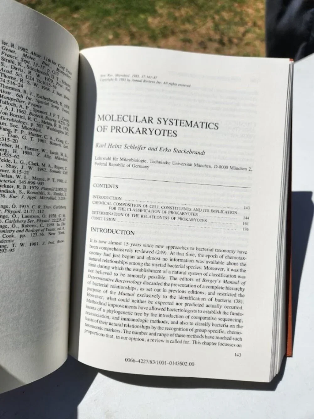 Annual Review of Microbiology Volume 37, 1983 Annual Reviews Hardcover Book Scie